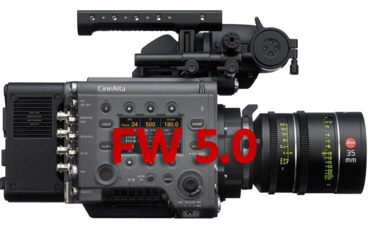 Sony VENICE Firmware 5.0 Announced – New HFR Modes up to 6K 90fps