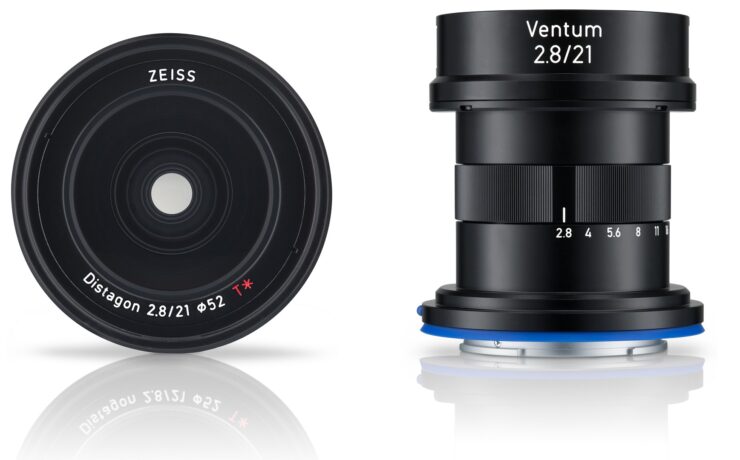 ZEISS Ventum 2.8/21 - Lightweight Industrial E-Mount Lens for Aerial Use