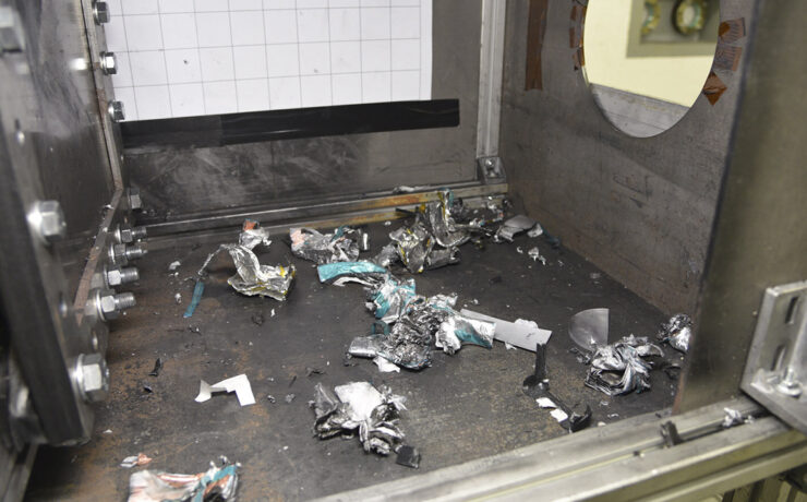 What Happens When You Crash a Drone at 500 Mph Against a Wall