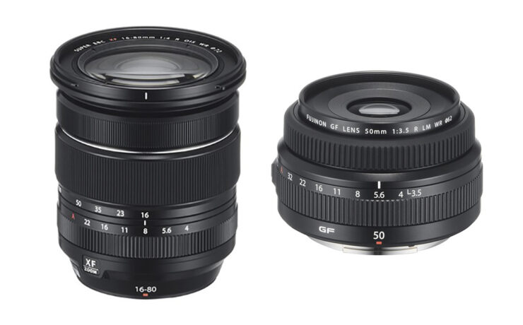 FUJINON XF 16-80mm F/4 R OIS WR and GF 50mm F/3.5 R LM WR now Available for Pre-Ordering