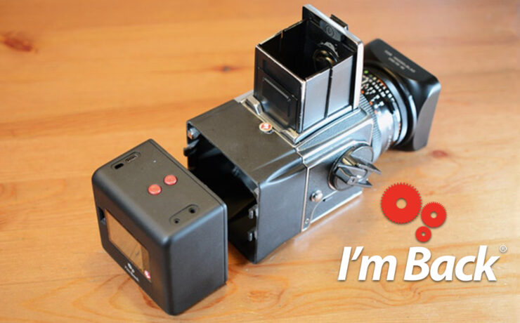 "I'm Back" Goes Medium Format – Digital Back for Analogue Cameras