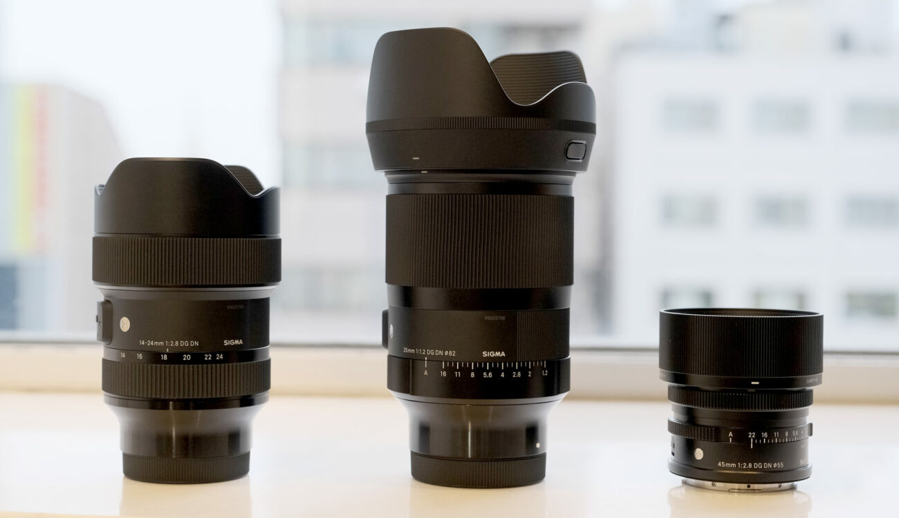 Three New SIGMA Full Frame Lenses – 35mm F1.2, 45mm F2.8 & 14-24mm F2.8