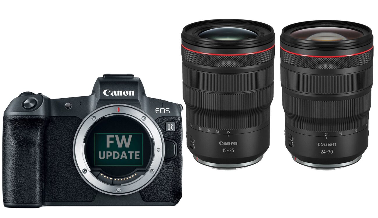 Canon Announces 15-35mm f/2.8 & 24-70mm f/2.8 RF Zooms & New Firmware for EOS R and EOS RP Cameras