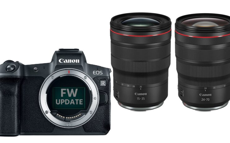 Canon Announces 15-35mm f/2.8 & 24-70mm f/2.8 RF Zooms & New Firmware for EOS R and EOS RP Cameras