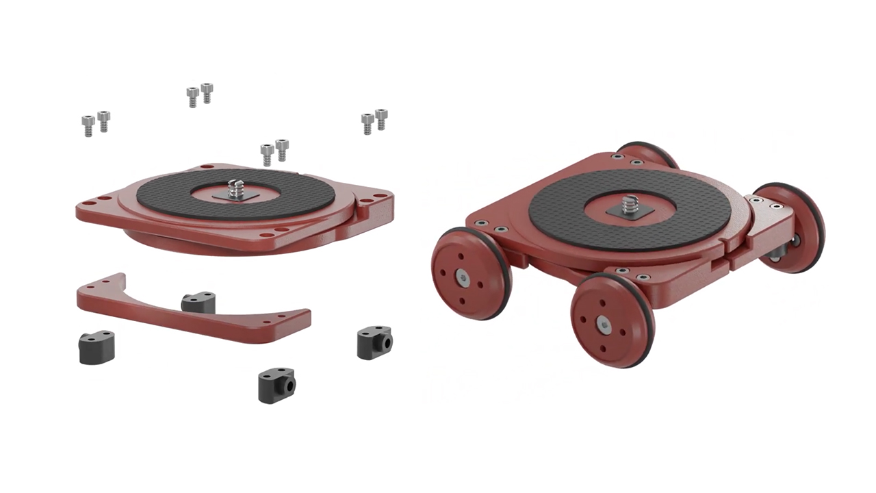 エーデルクローン（Edelkrone）がOrtak Skater 3Dテーブルトップドリーを発売 － 3Dプリンターでユーザーが作成