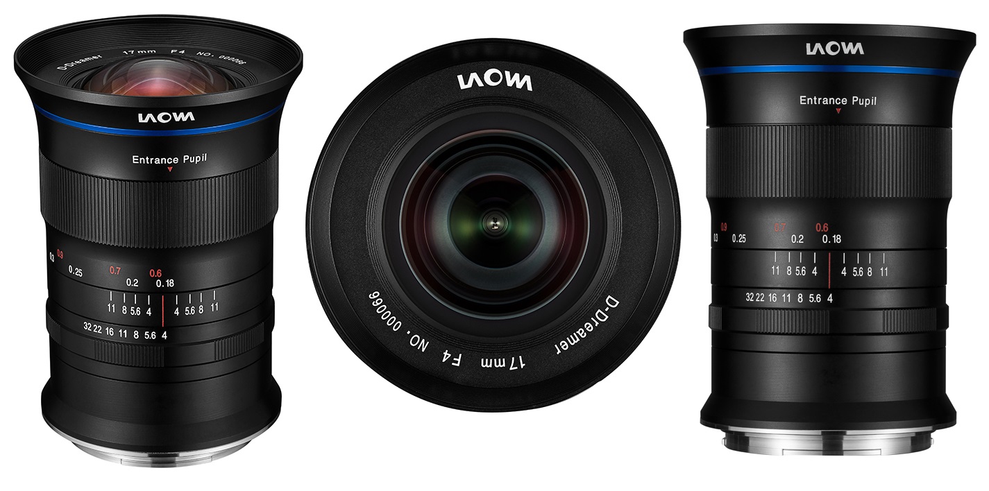 Laowaが17mm f/4 Zero-Dを発表 － 富士フイルムGFXカメラ向け最広角 