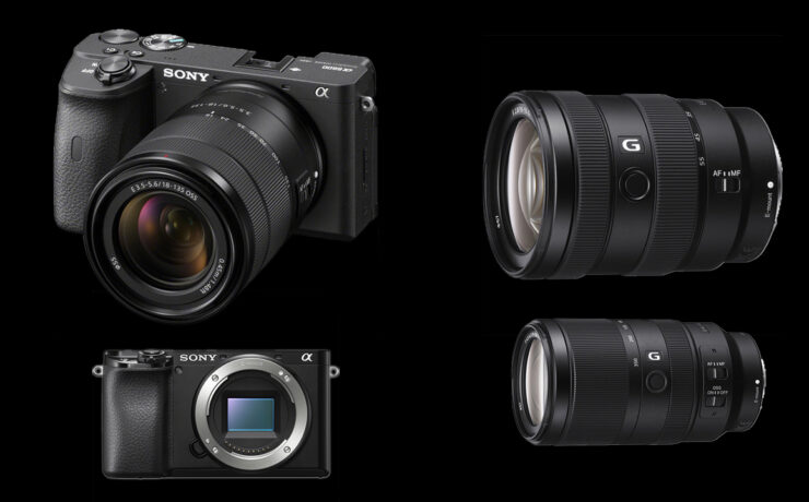 Sony Alpha 6600 and Alpha 6100 Announced with Two New Lenses