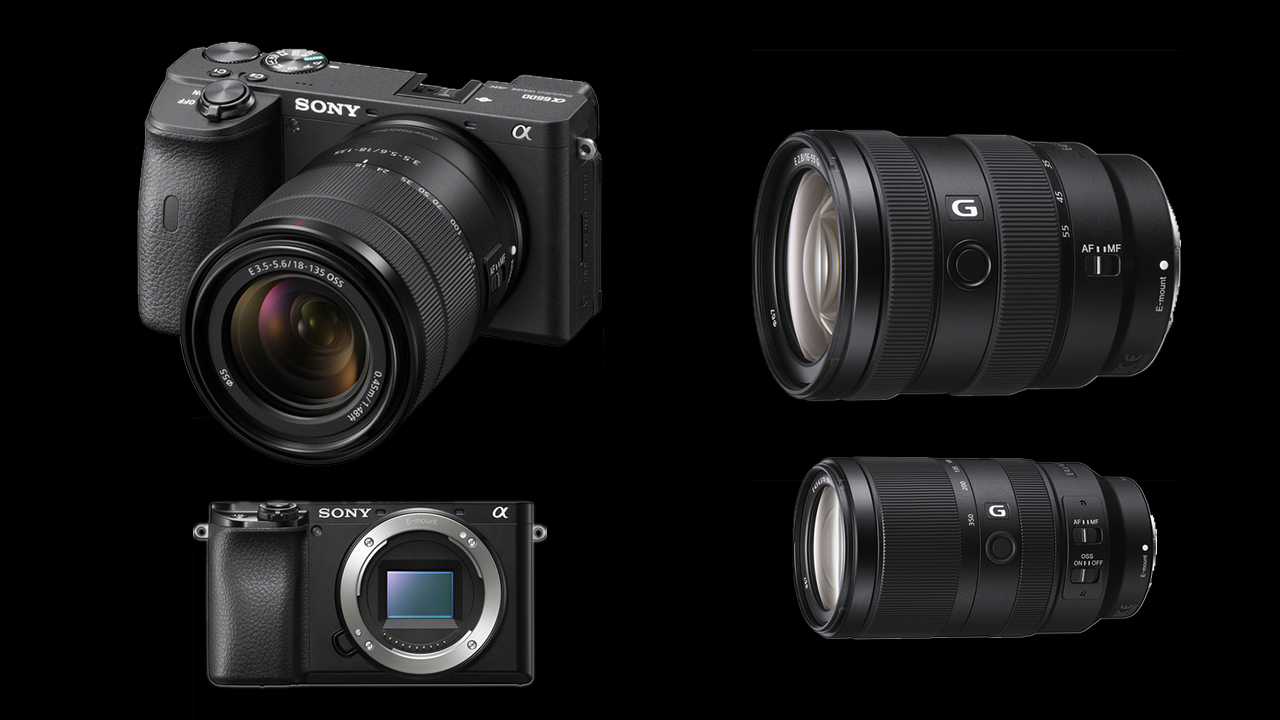 Sony Alpha 6600 and Alpha 6100 Announced with Two New Lenses