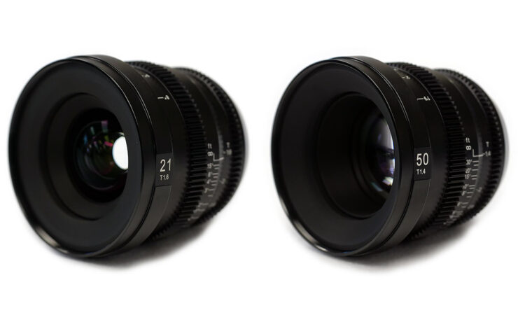 SLR Magic MicroPrime CINE 21mm T/1.6 and 50mm T/1.4 Announced