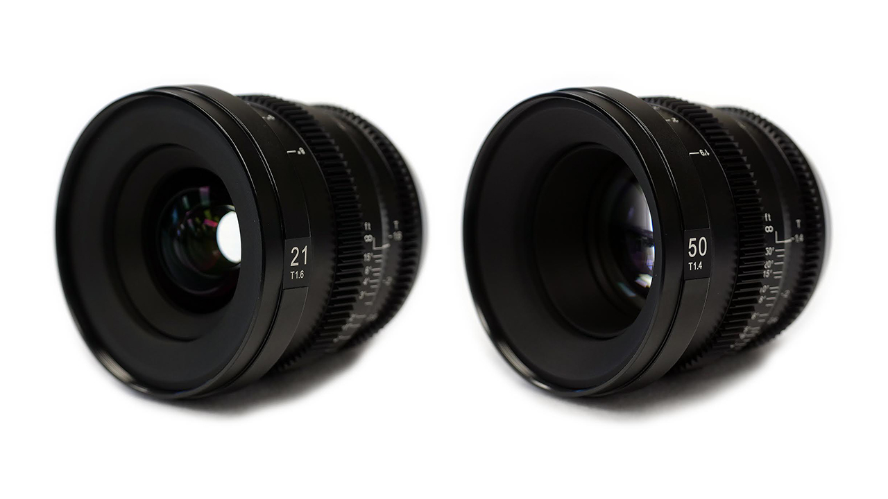 SLR Magic MicroPrime CINE 21mm T/1.6 and 50mm T/1.4 Announced