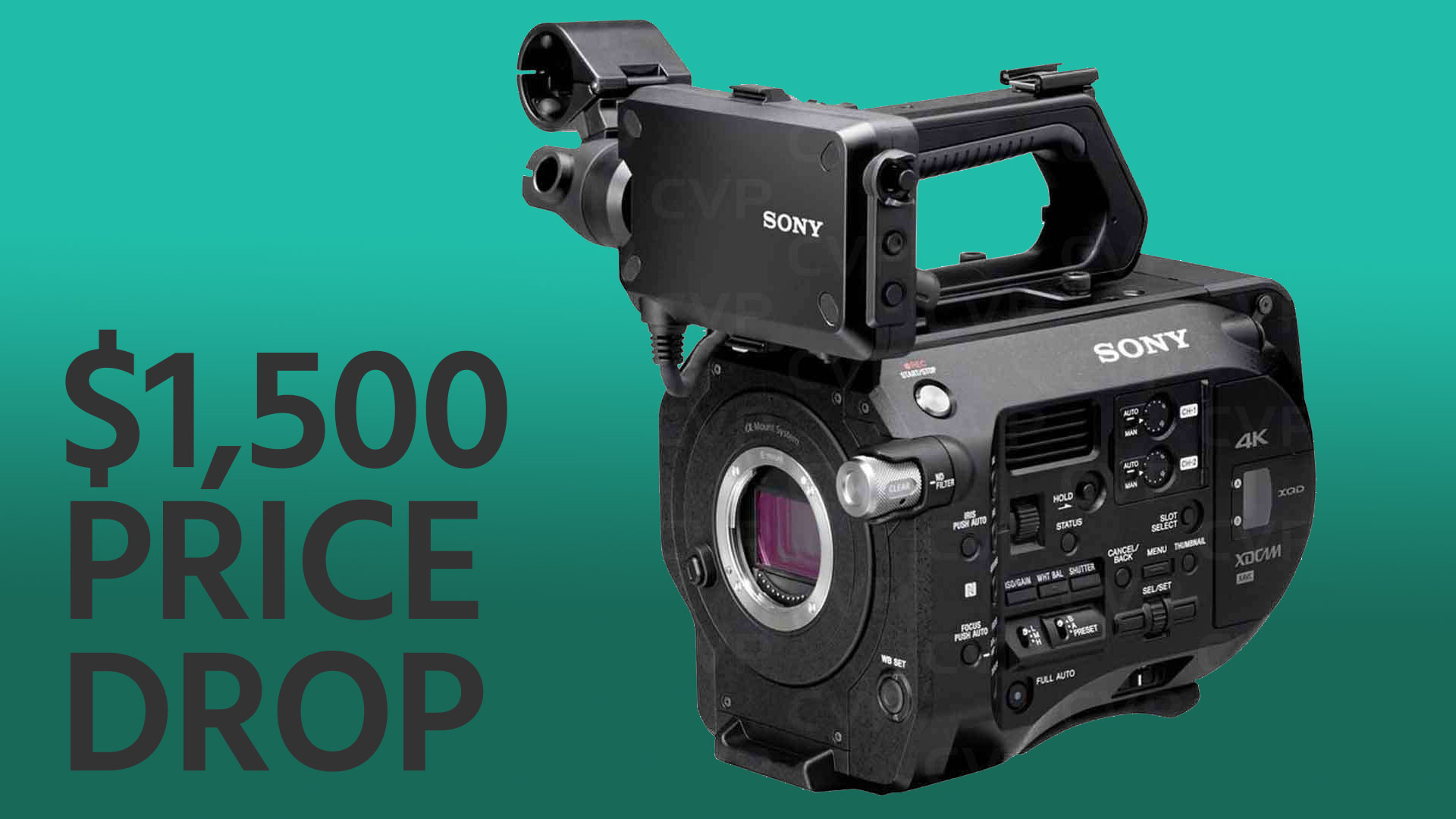 Cae el precio de la Sony FS7 - Cuerpo de cámara disponible por $ 5.998