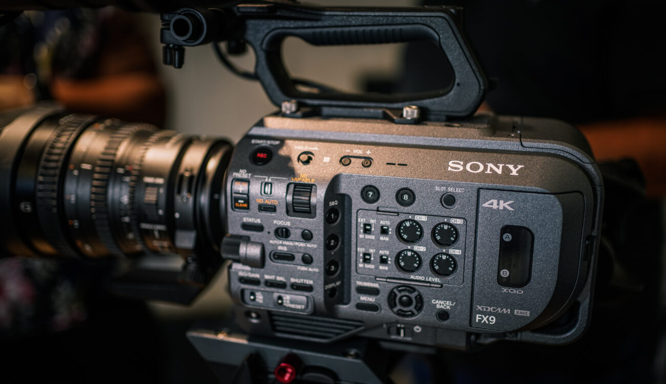 Sony FX9 Firmware 2.0 Update Released a Month Earlier Than Expected