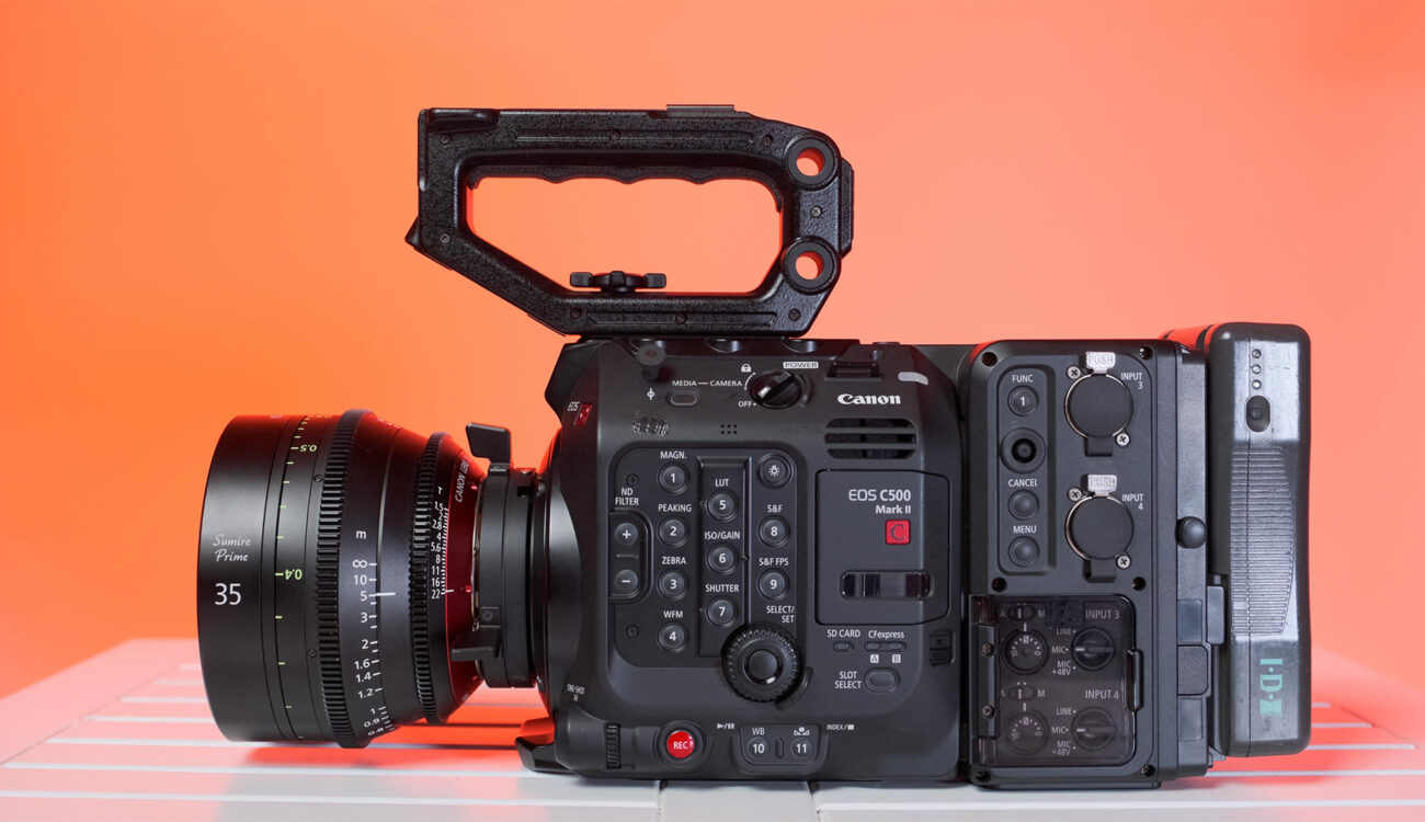 Canon EOS C500 Mark II Firmware Update Brings Three New Cinema RAW Light Formats