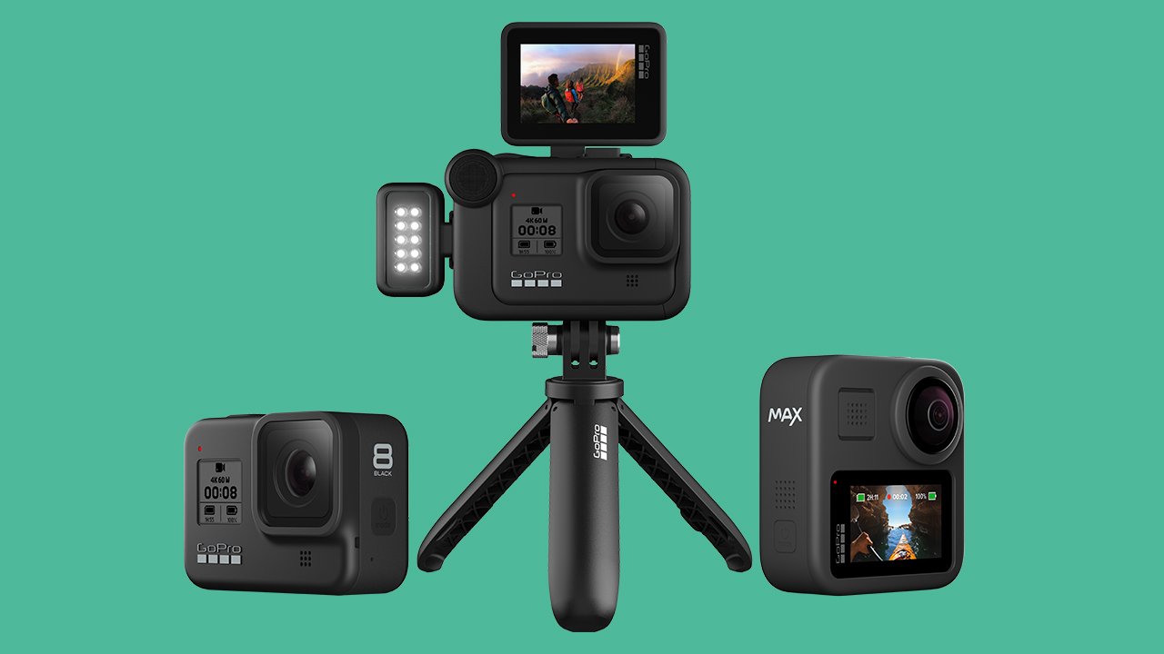 GoPro HERO8 Black, Mods and GoPro MAX Announced