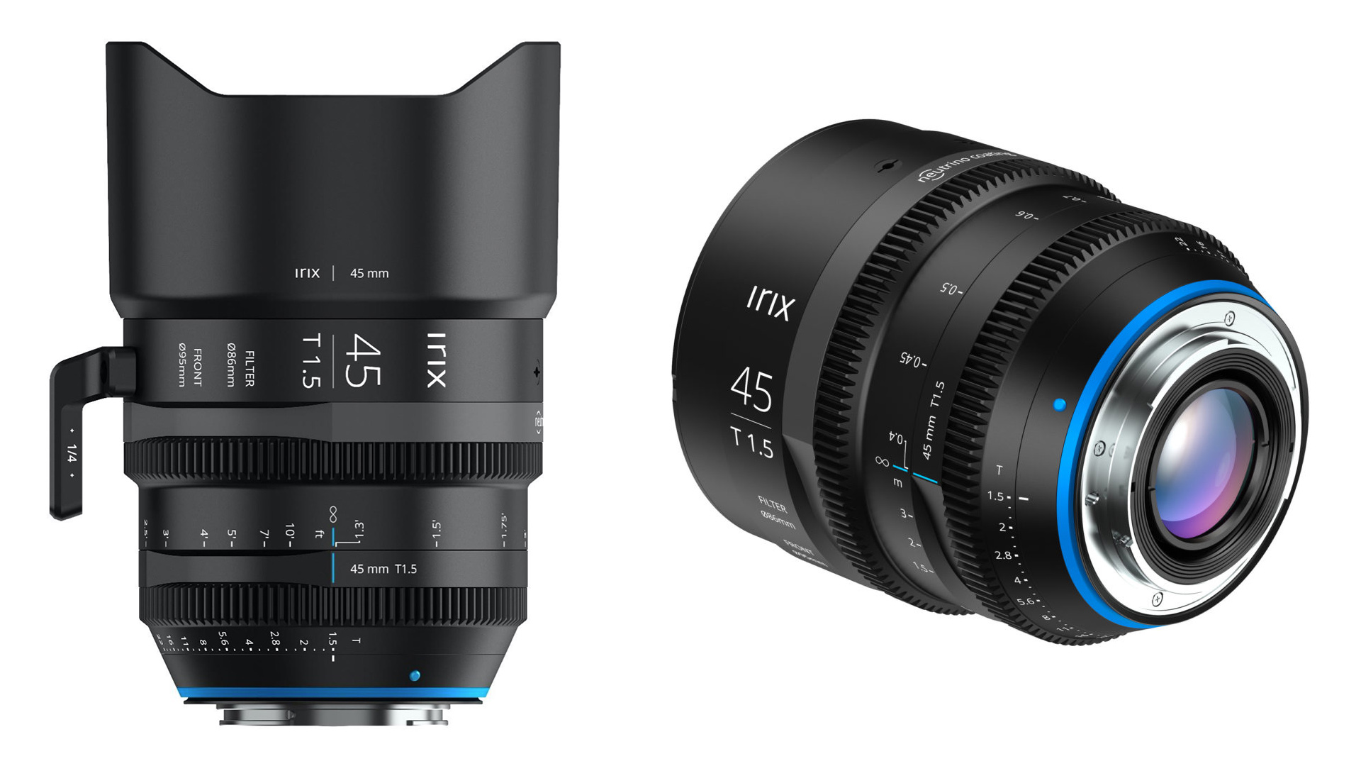 Irixが45mm T1.5シネマプライムを発表