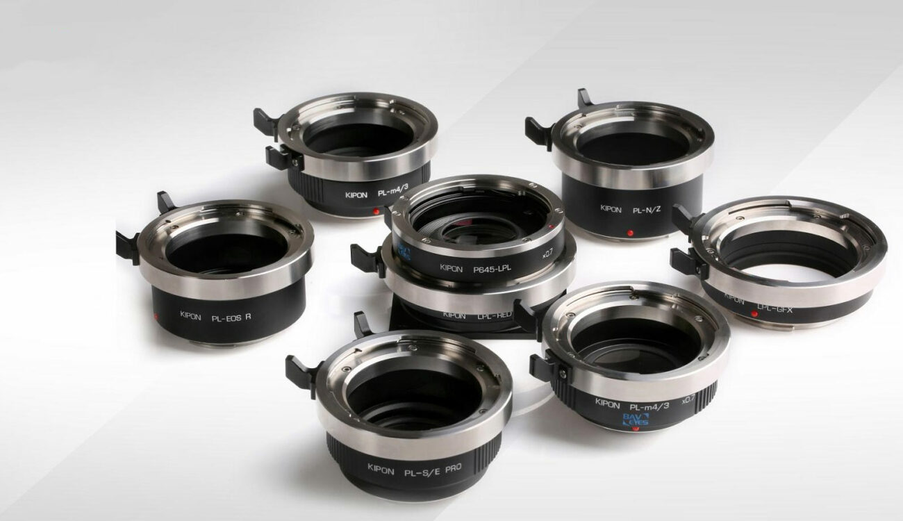 KIPON Releases PRO Cine Adapters for PL and LPL Mount Lenses and Medium Format Lenses