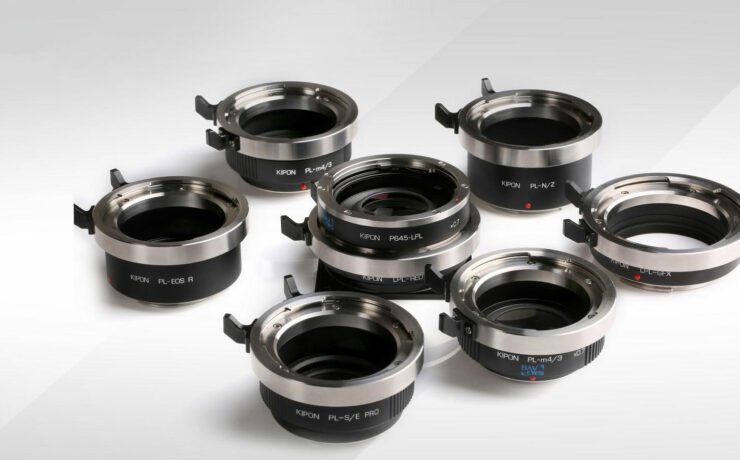 KIPON Releases PRO Cine Adapters for PL and LPL Mount Lenses and Medium Format Lenses