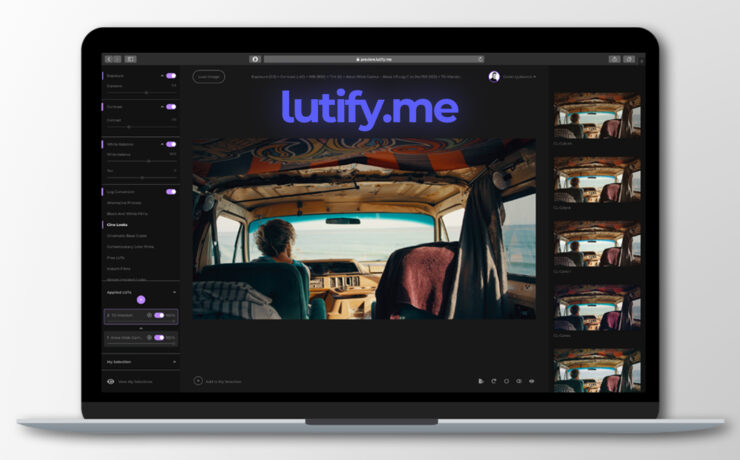 Lutify.me Update – You Now Can Export Created LUTs Directly