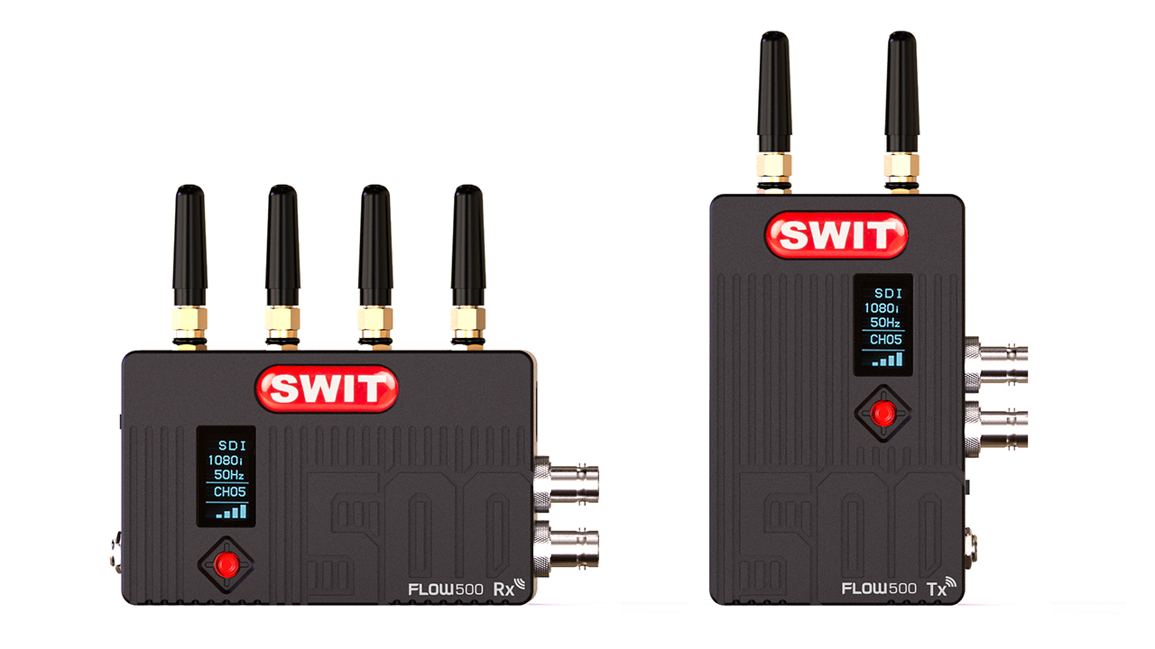 Anuncian el SWIT FLOW500 HDMI y SDI, un sistema inalámbrico asequible