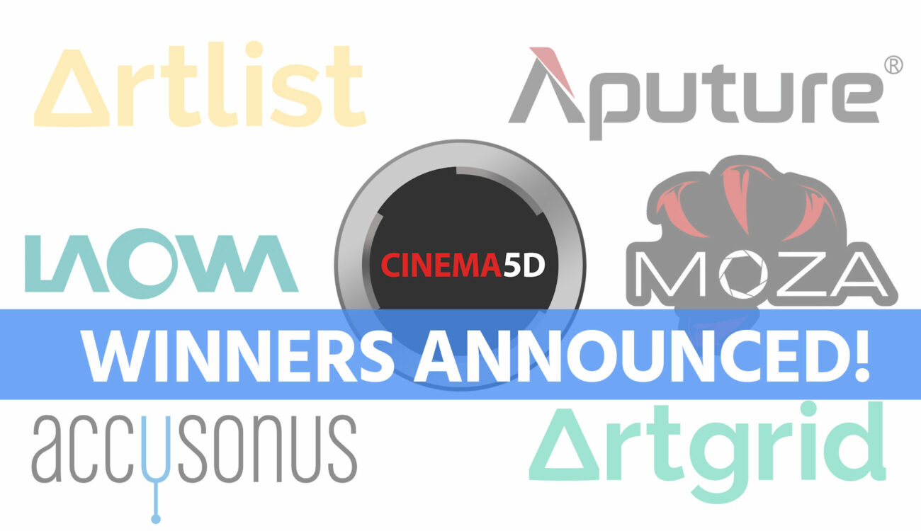 cinema5D Survey Raffle Prize Winners Announced!