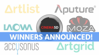 cinema5D Survey Raffle Prize Winners Announced!