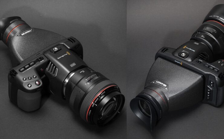Kinotehnik LCDVF BM5 - New Viewfinder for Blackmagic Pocket Cinema Camera 4K and 6K
