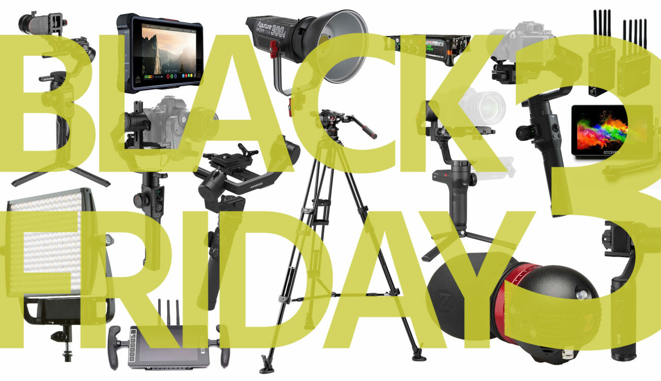 Top Black Friday Deals for Filmmakers – Part 3: Gimbals, Monitors, Wireless Video, and More