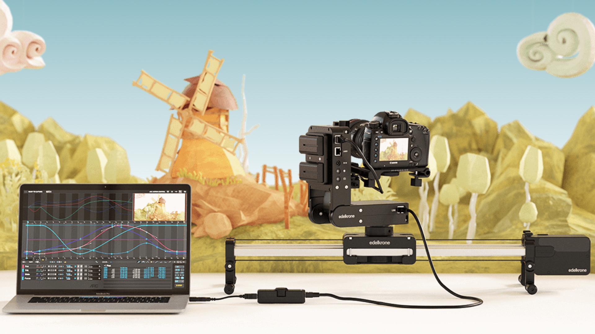 Edelkrone ahora admite el software Dragonframe para flujos de trabajo avanzados de Stop Motion