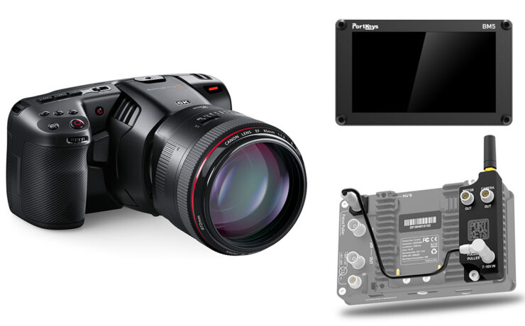 PortKeys Bluetooth Module for BM5 Monitors Announced - Wireless Control for BMPCC 4K/6K Cameras