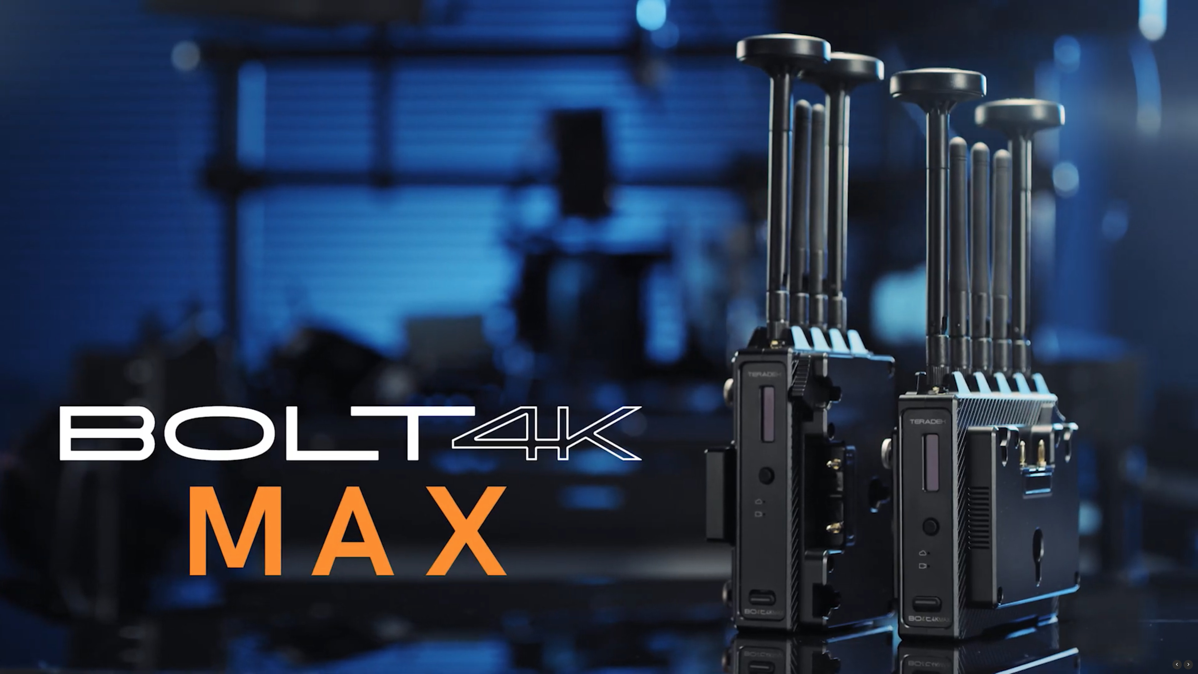 El Teradek Bolt 4K MAX ya está disponible - hasta 5000 pies de video 4K con cero retraso