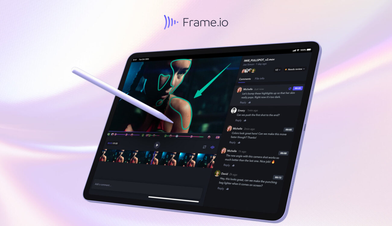 Frame.io iPad Version Announced