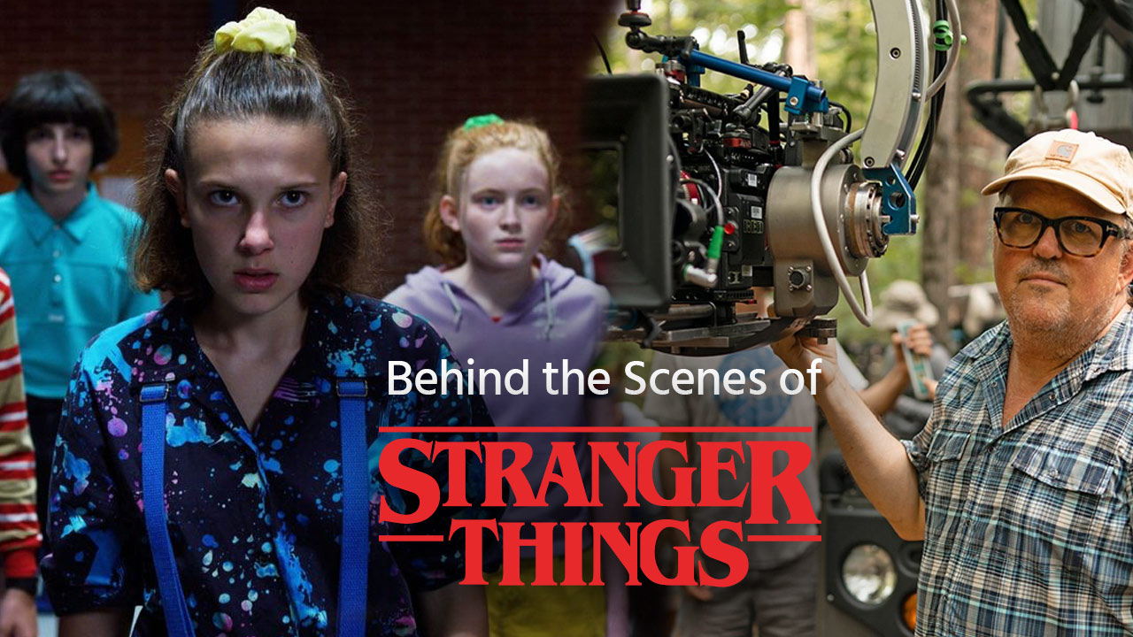 La realización de "Stranger Things" con el director de fotografía Tim Ives