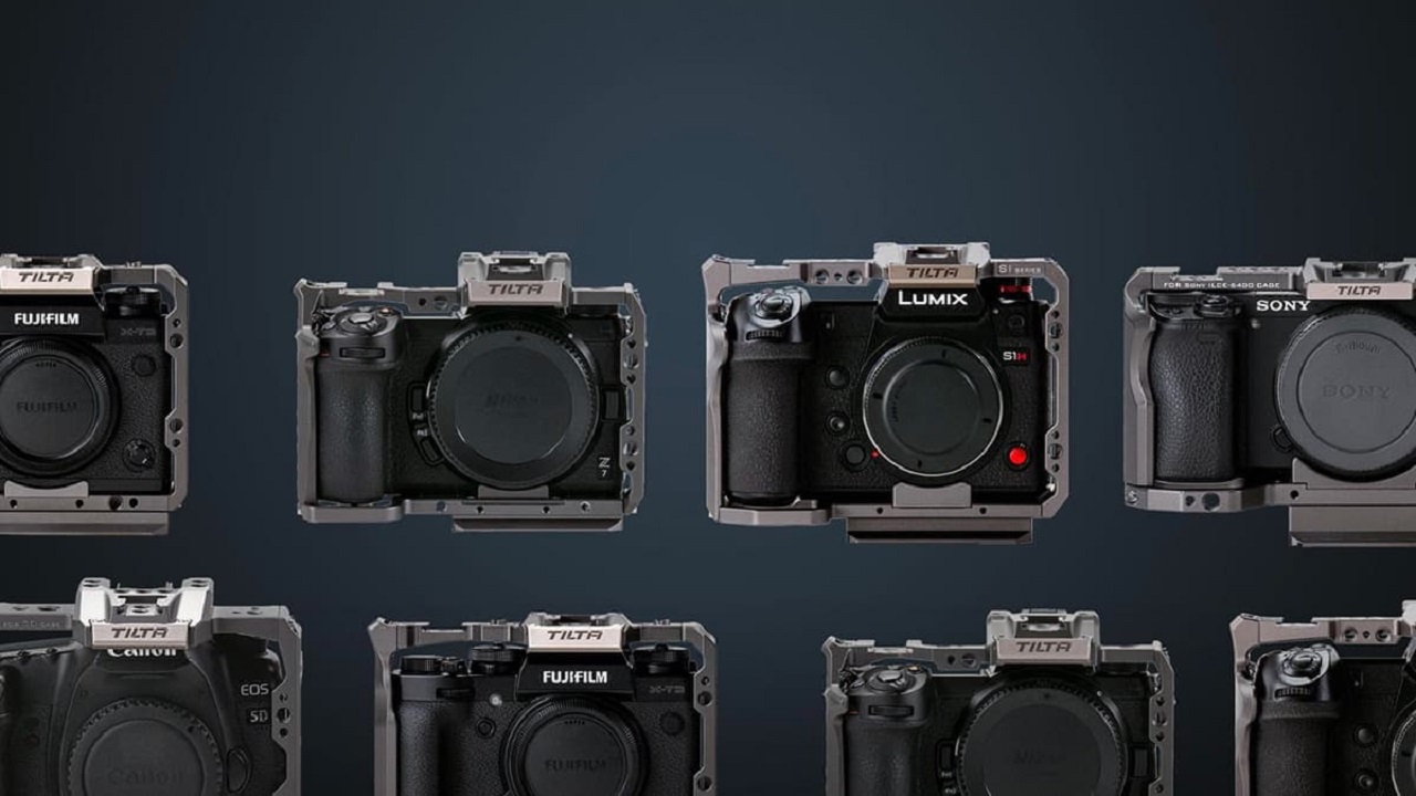 Tilta lanza nuevos armazones de cámara Tiltaing para una amplia gama de cámaras
