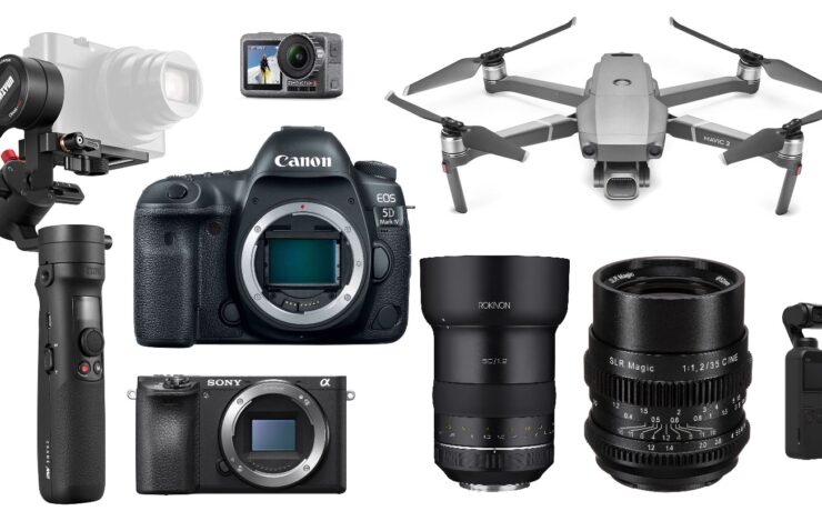 This Week’s Top Deals for Filmmakers – DJI Mavic 2 Pro, Sony a6500, Canon 5D Mark IV, Lenses and More