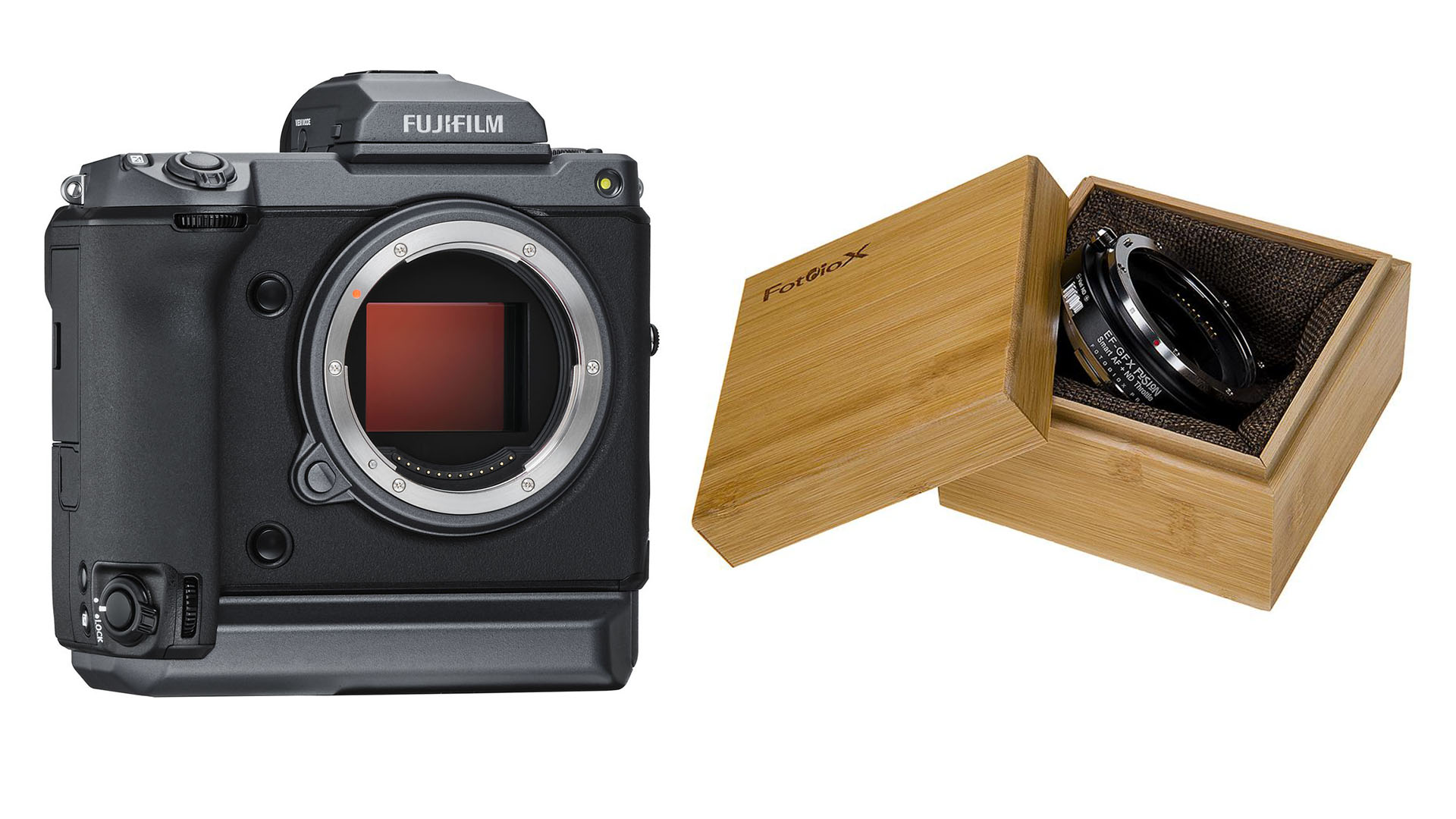 FotodioX Vizelex Cine ND - Adaptador ND Variable para lentes EF en cámaras FUJIFILM con Montura G
