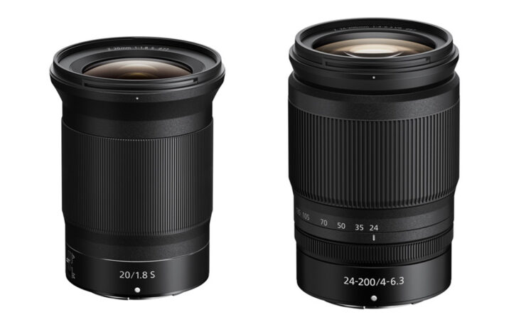 Nikon NIKKOR Z 20mm F/1.8 S and NIKKOR Z 24-200mm F/4-6.3 VR Lenses Announced