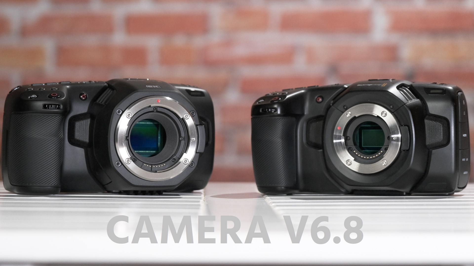 La Blackmagic Pocket 4K y la 6K reciben una nueva actualización de firmware V6.8