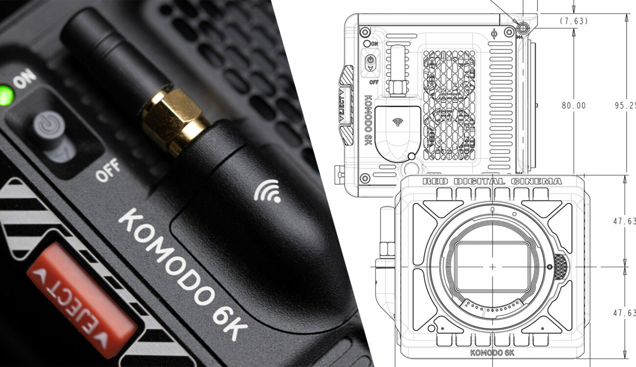 RED Komodo Update - Dimensional Drawings Released, Production Starts