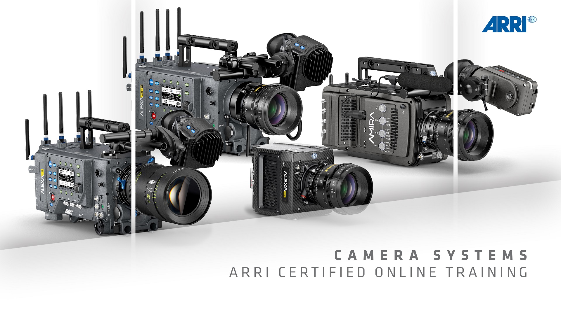 Clases magistrales de ARRI disponibles gratis en MZed, 25% de descuento en cursos certificados