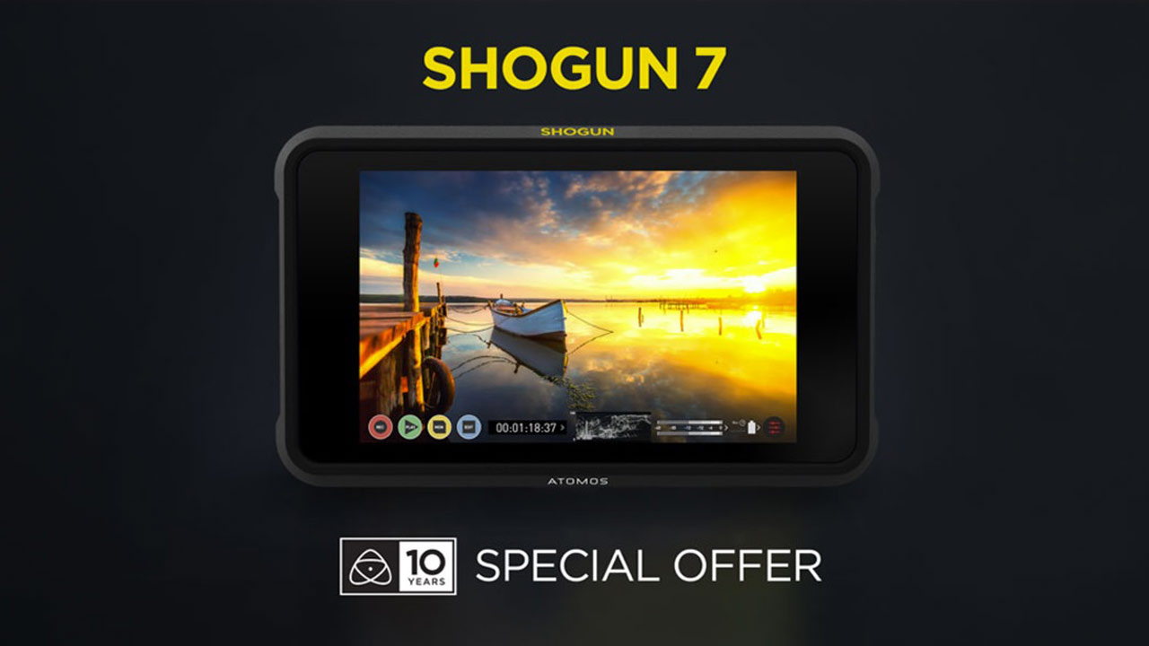 Promoción de 10.º aniversario de Atomos - Obsequios gratis con cada compra del Shogun 7