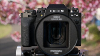 FUJIFILM X-T4 and SIRUI 50mm Anamorphic Lens - Handheld Sample Footage
