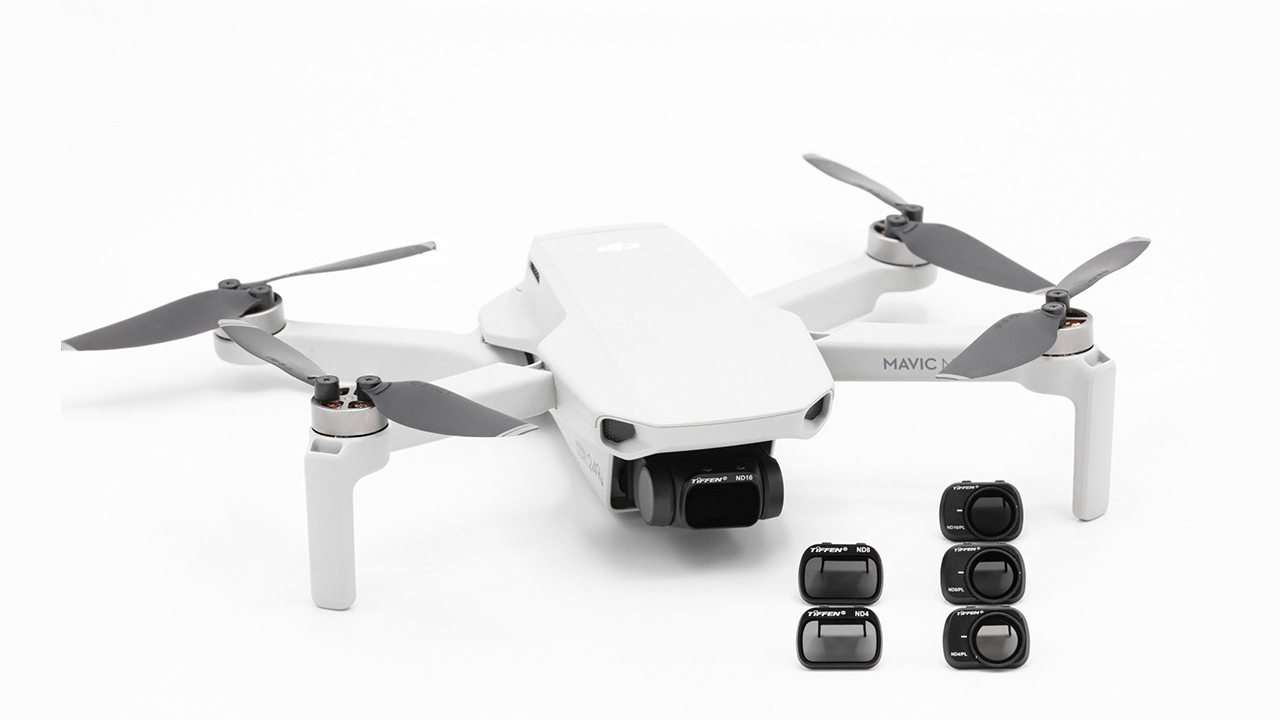 Flycoo Mini 3 Pro ND Juego de filtros de objetivo de cámara para DJI Mini 3 Pro Drone Kit ND8 ND16 ND32 ND64 Lente profesional de alta transmitancia para dron 4K HD 