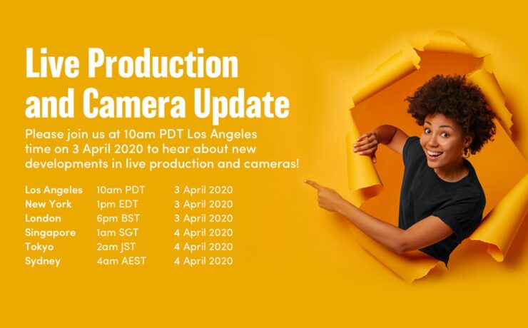 Blackmagic Design to Announce New Products on April 3, 2020