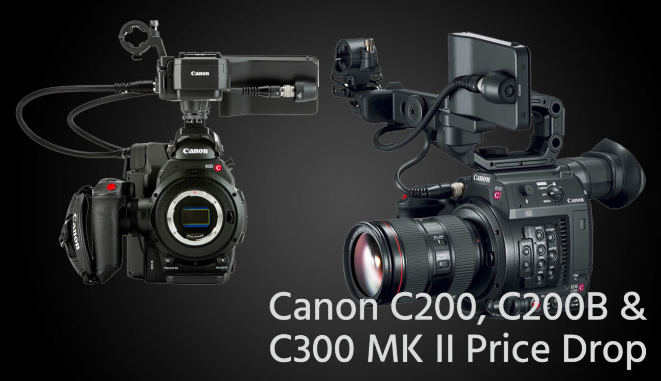 Cámaras y kits Canon EOS C200, C200B y C300 Mark II ya están a la venta en B&H