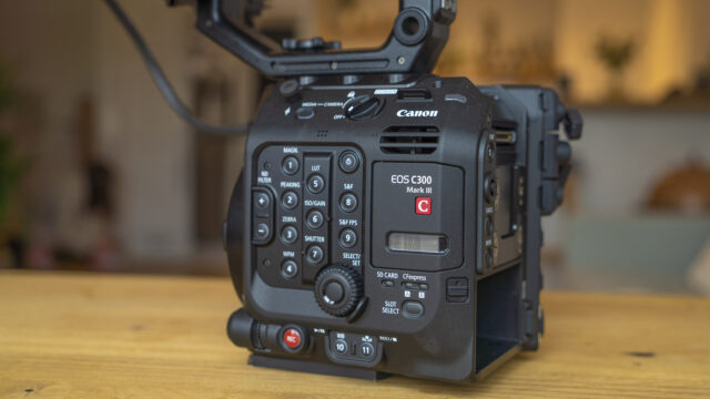 Canon EOS C300 Mark III. Can't buy one yet.