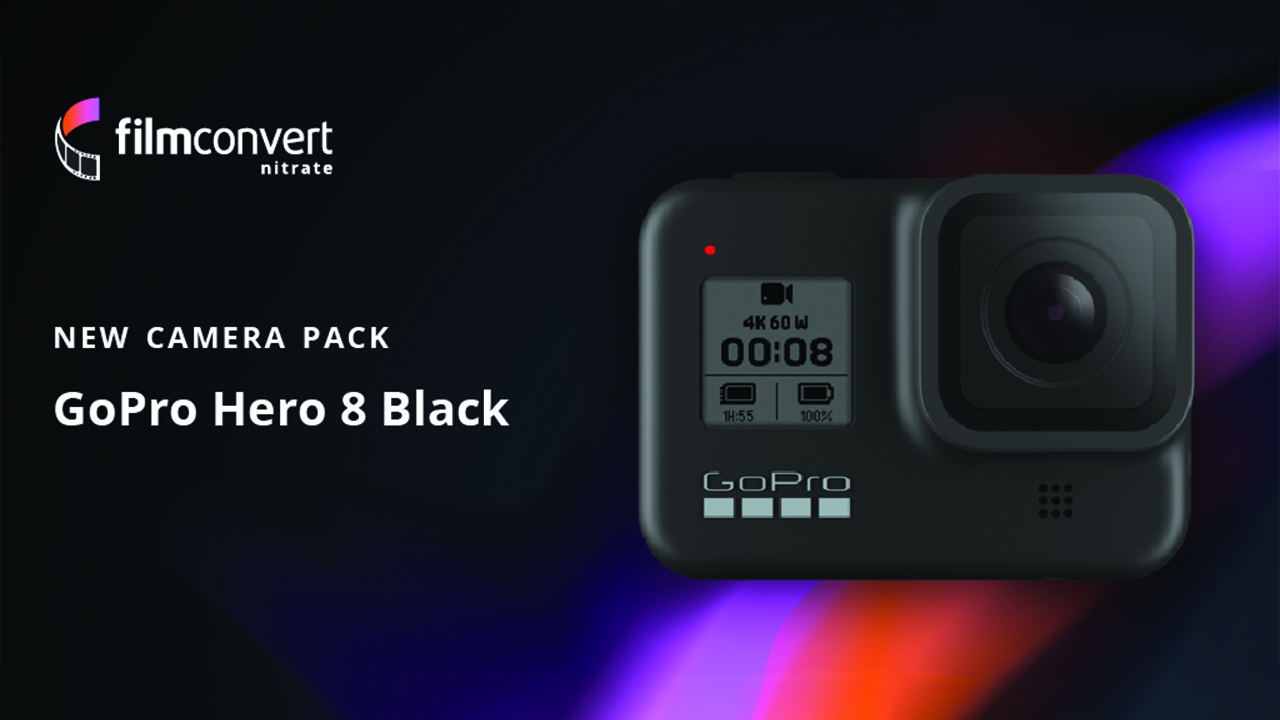 Ya está disponible el paquete de cámara de FilmConvert para GoPro HERO8