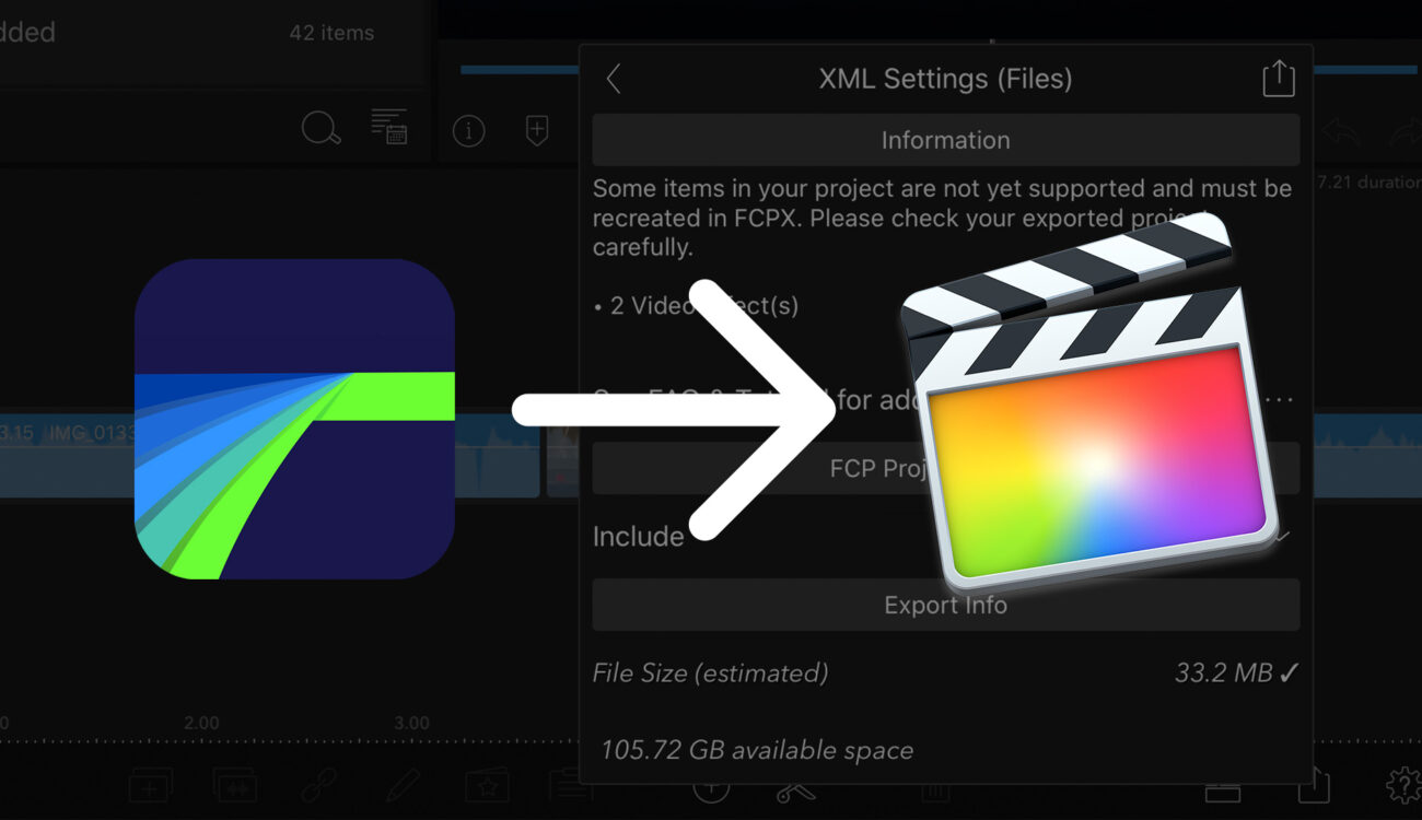 Edit on iPad and Finish on Desktop with LumaFusion FCPXML Export