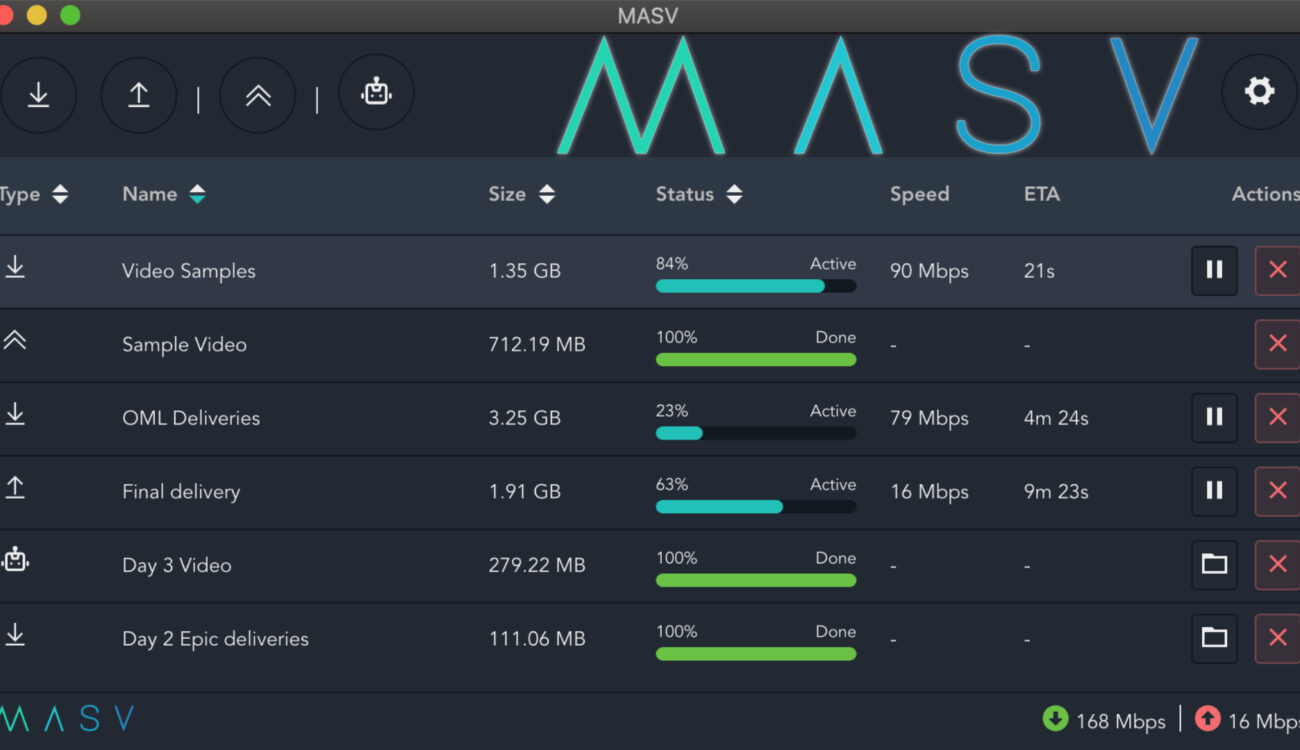 MASV Desktop App 2.0 Automates Transfer of Huge Files for Remote Teams