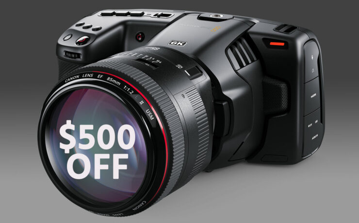 Blackmagic Pocket Cinema Camera 6K Gets $500 Price Drop