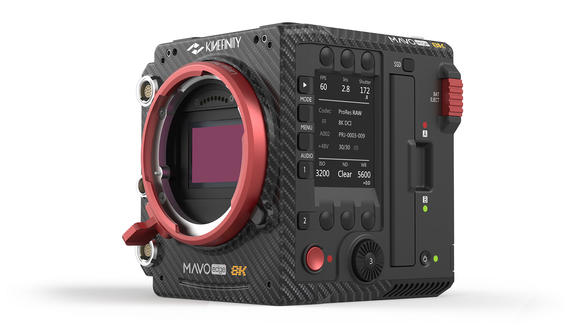 Anunciaron la nueva cámara MAVO Edge de Kinefinity - 8K 75 fps por menos de $12.000